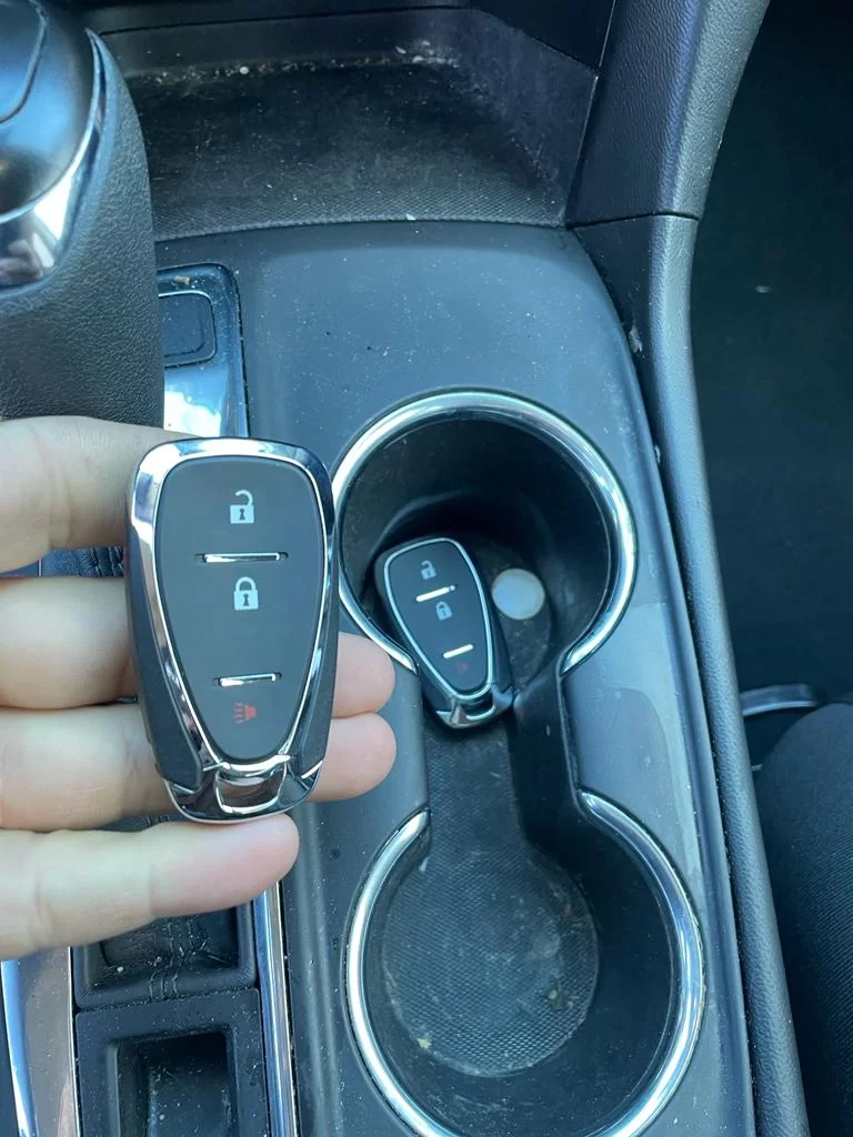 2022 Chevy key fob coded