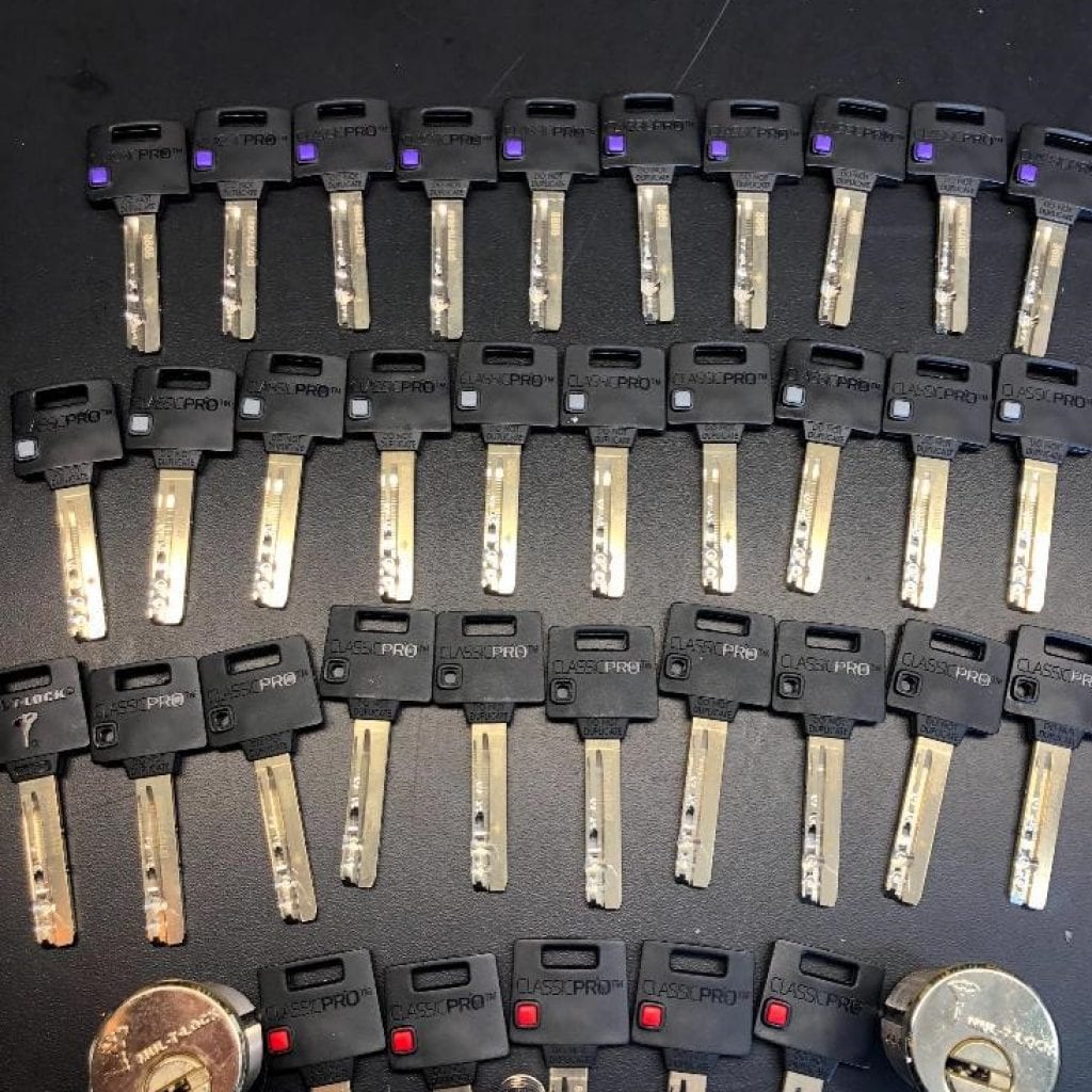 Non Duplicate Keys Advanced Lock and Key Mul T Lock