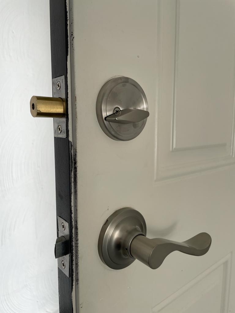 Door replacement and installation services by Advanced lock and key