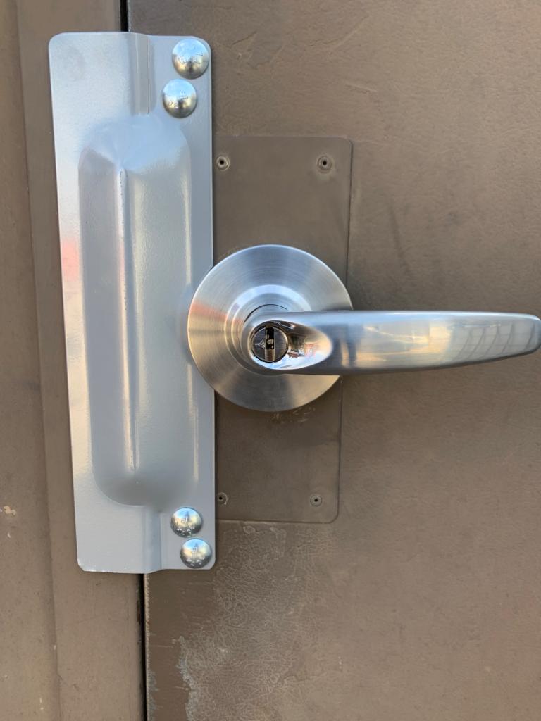 Panic bar installation services by advanced lock and key