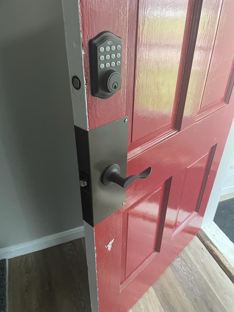 New lock installed by Advanced lock and key OH (7)