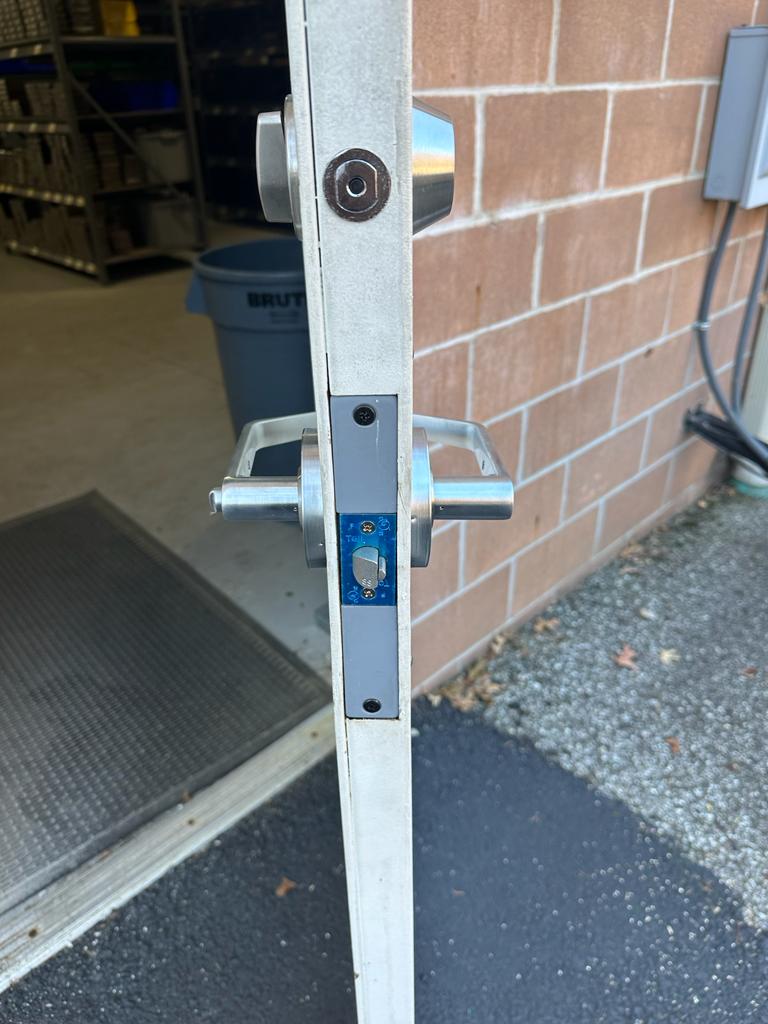 New lever handle and cover plate installed in Westlake OH (6)