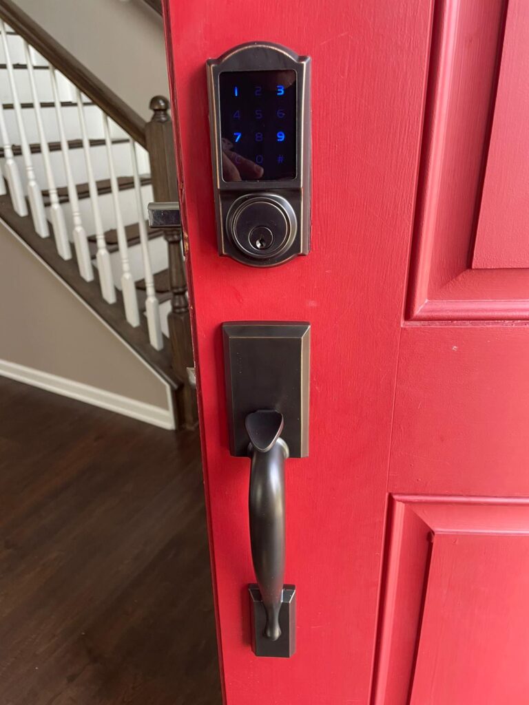 Residential key pad lock